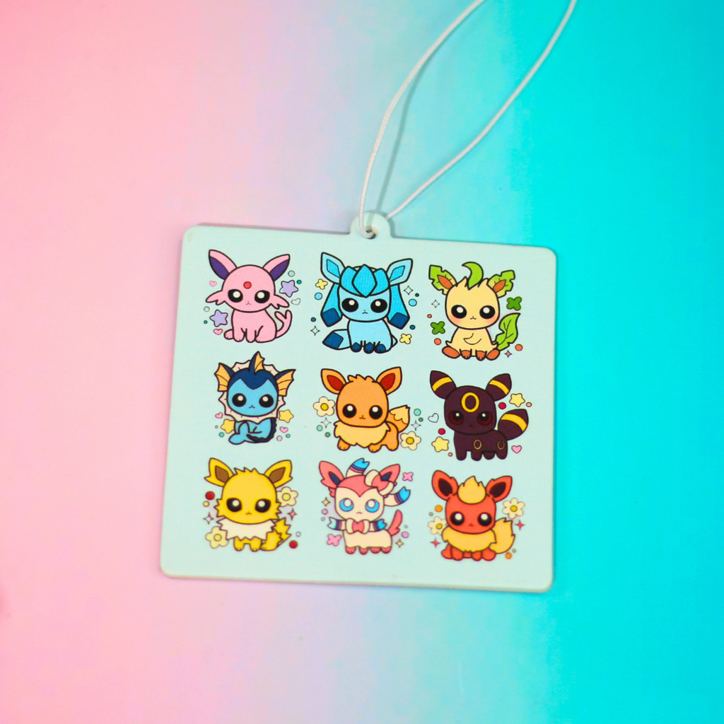 Pokemon Air Freshener- Eeveeloutions