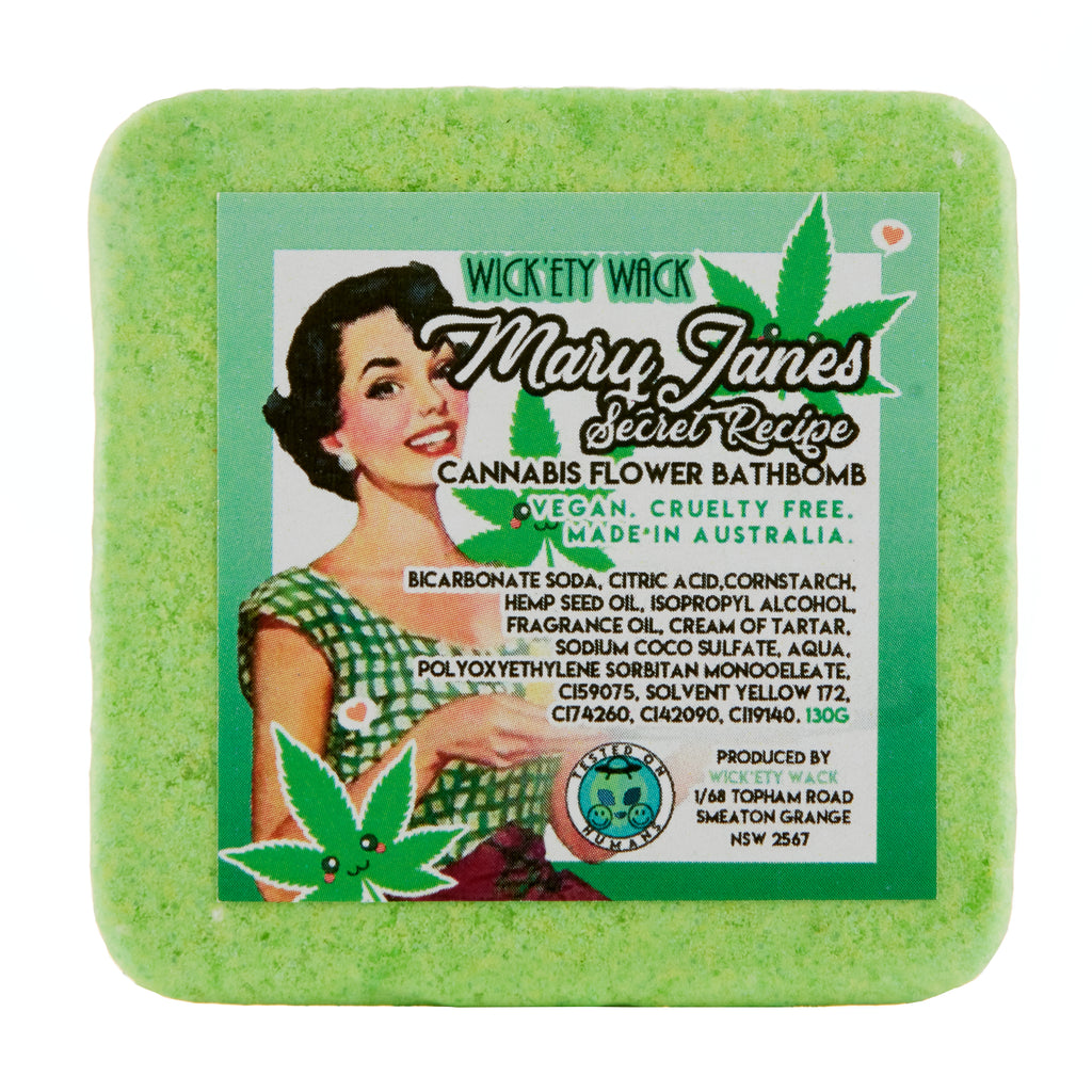 Mary Jane's Secret Recipe Bath Bomb