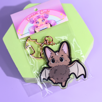 Kawaii Familiars Glitter Key Rings