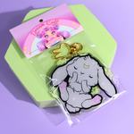 Kawaii Familiars Glitter Key Rings