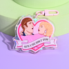 Kath & Kim Hunk O' Spunk Holographic Key Ring