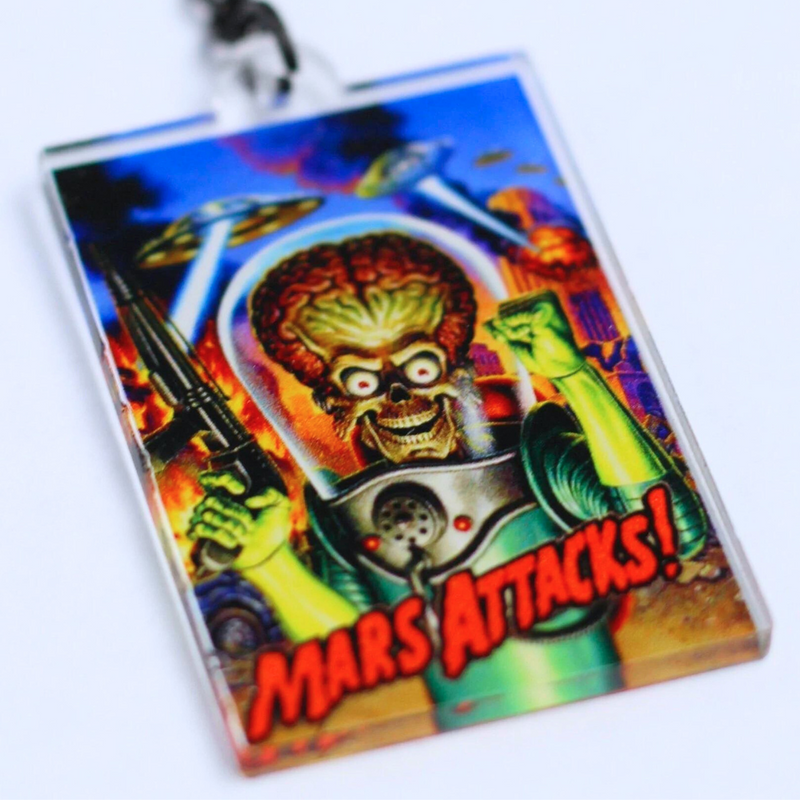 Mars Attacks! Key Ring