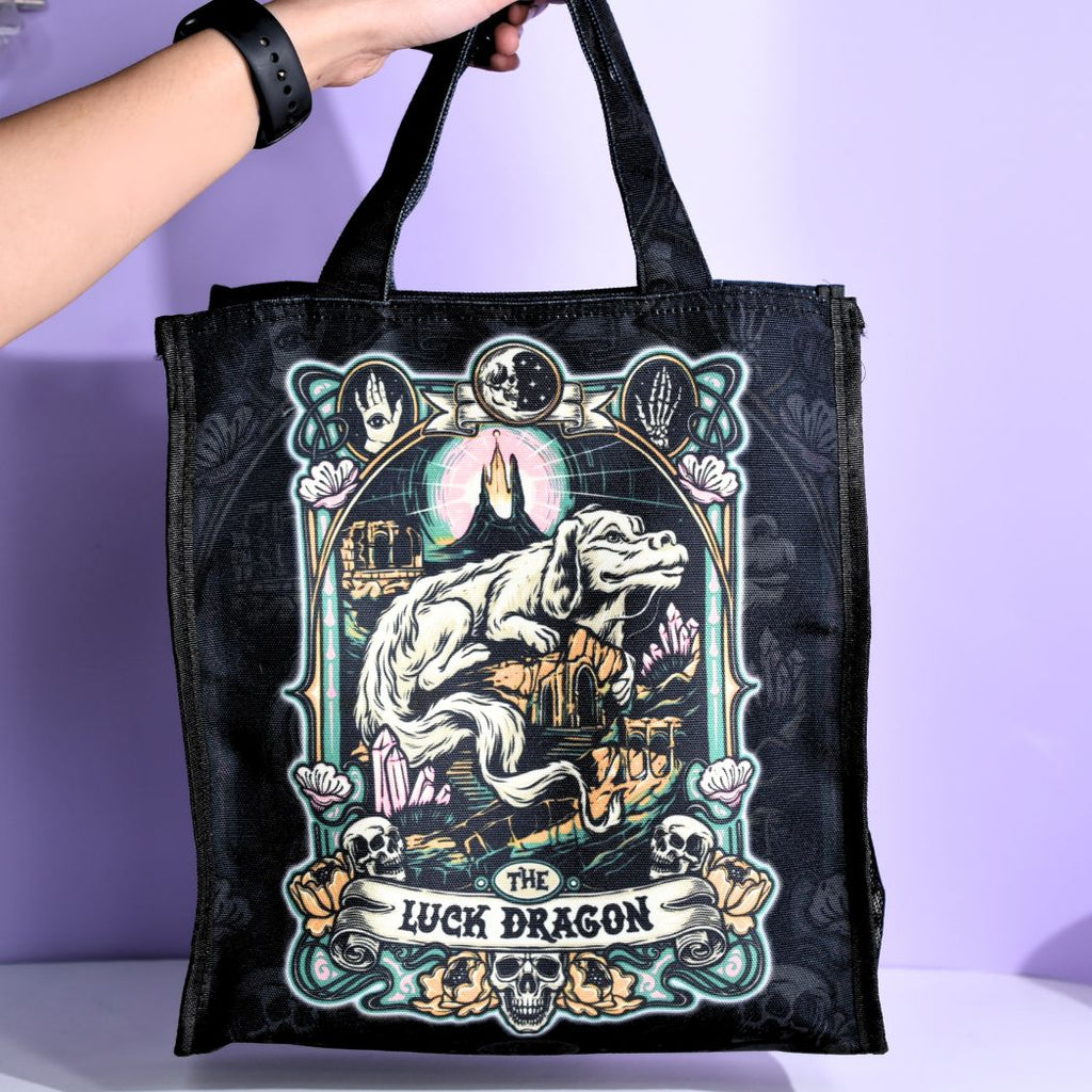 Falkor Zipped Tote Bag with Pockets