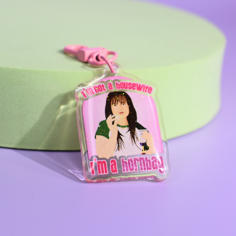 Kath & Kim I'm Not a Housewife, I'm a Hornbag Key Ring