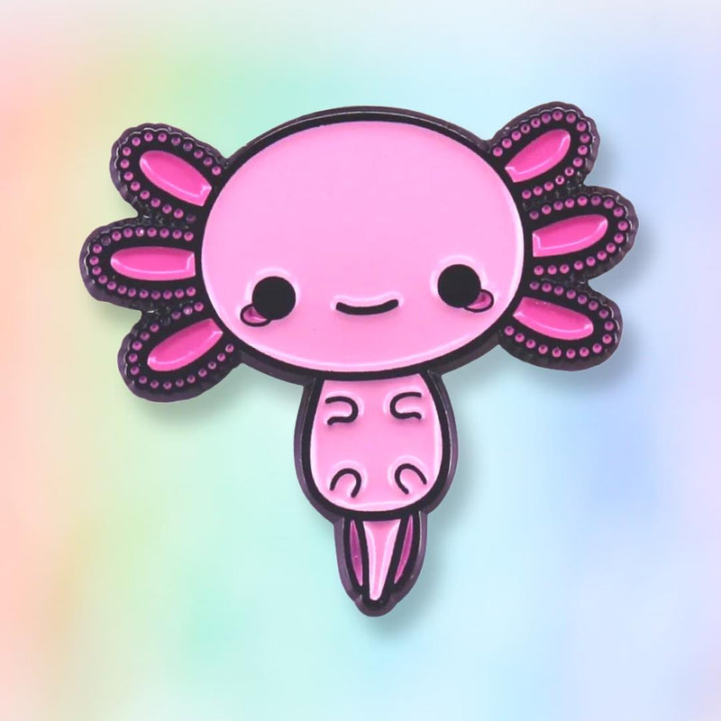 Cute Axolotl Enamel Pin