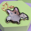 Kawaii Familiars Glitter Key Rings