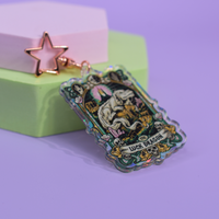 Falkor - The Luck Dragon Holographic Key Ring