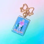 Kath & Kim Give it a Bone Ploise Holographic Key Ring