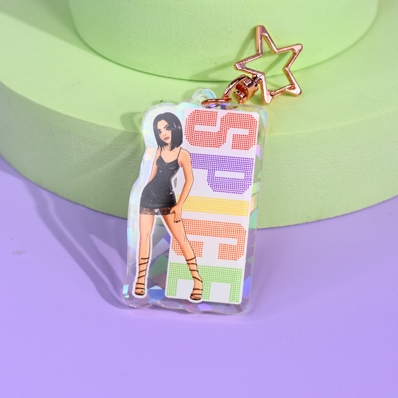 Spice Girls Holographic Key Ring