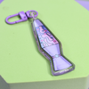 Lava Lamp Glitter Keyring