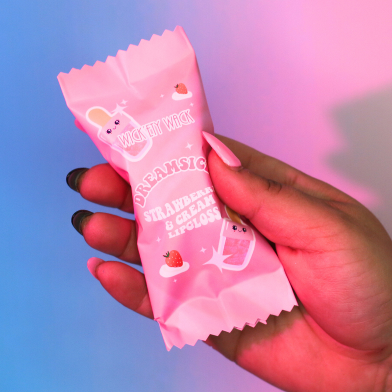 Dreamsicle Strawberries & Cream Lip Gloss