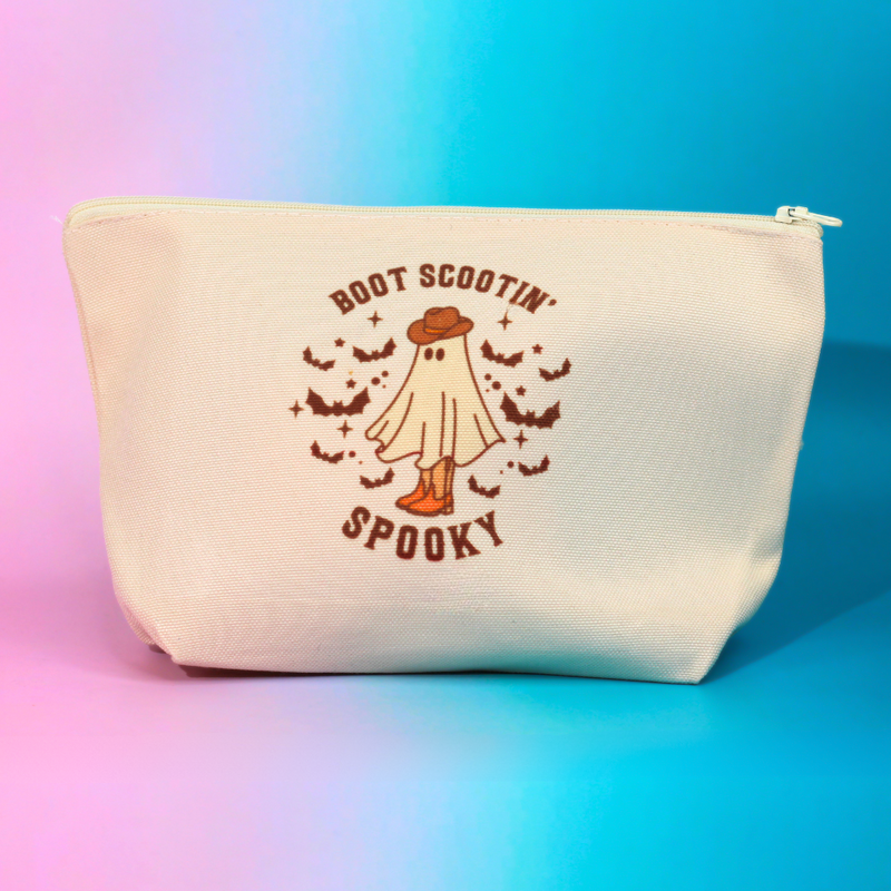 Boot Scootin' Spooky Travel Pouch