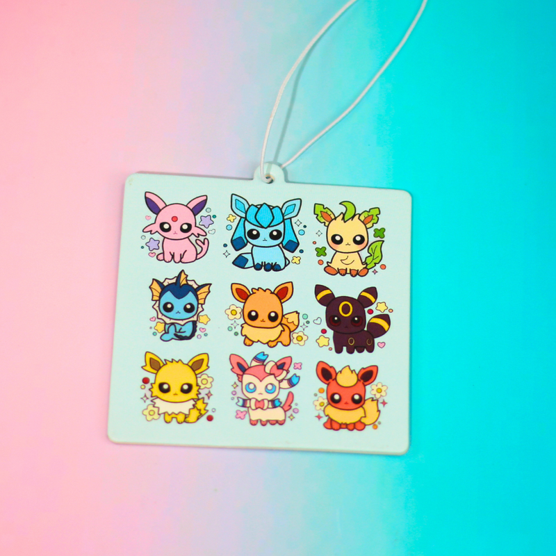 Pokemon Air Freshener- Eeveeloutions