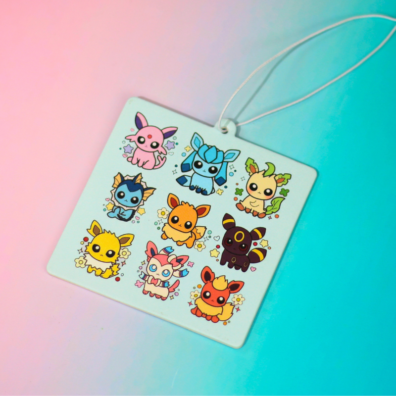 Pokemon Air Freshener- Eeveeloutions