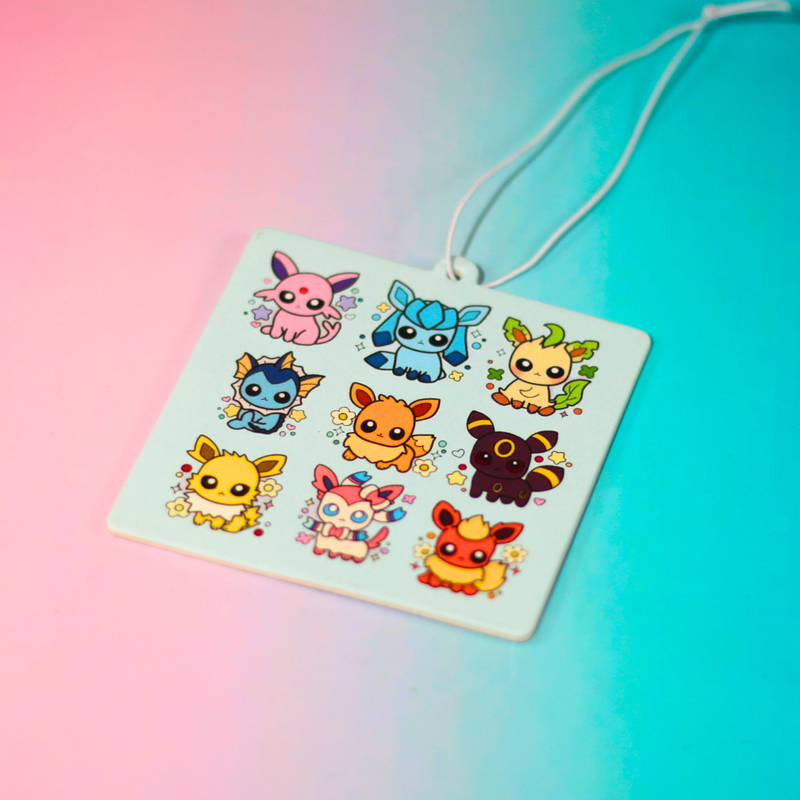 Pokemon Air Freshener- Eeveeloutions