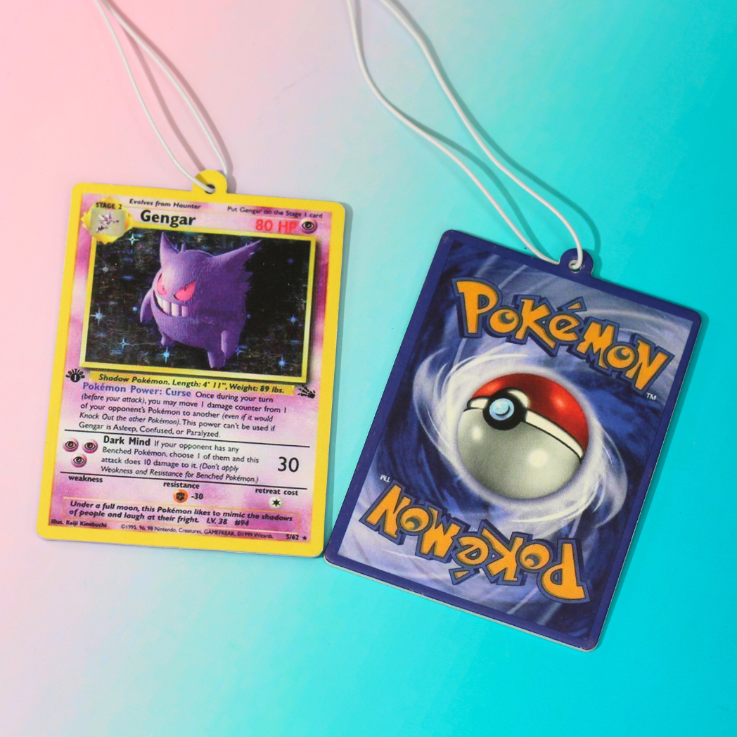 Pokemon Trading Card Style Air Freshener