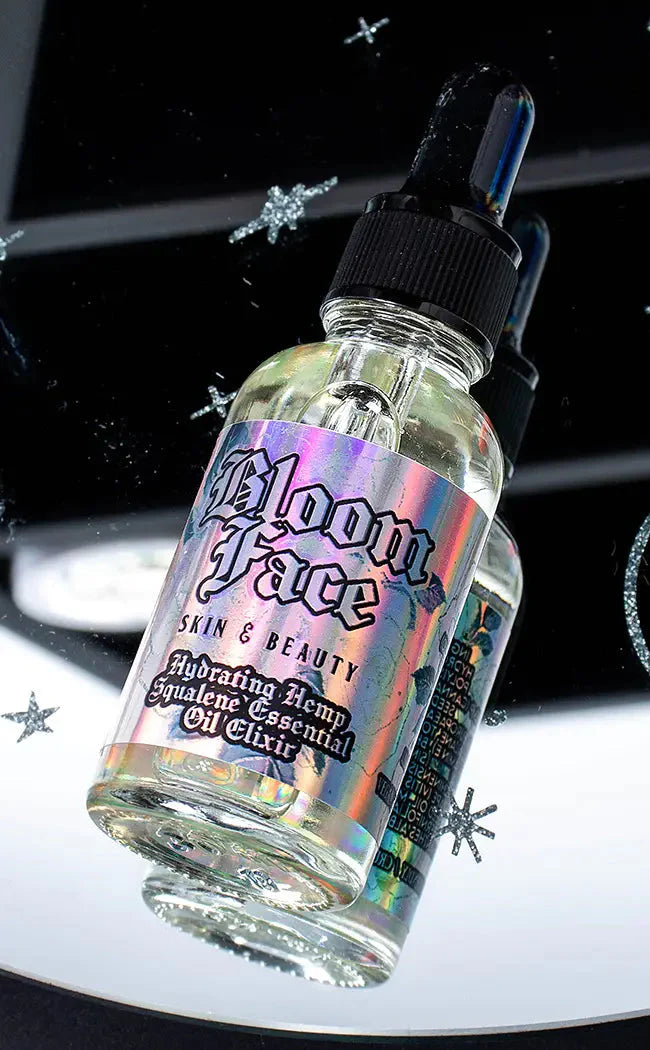 Bloom Face - Hydrating Hemp Squalane Essential Oil Elixir