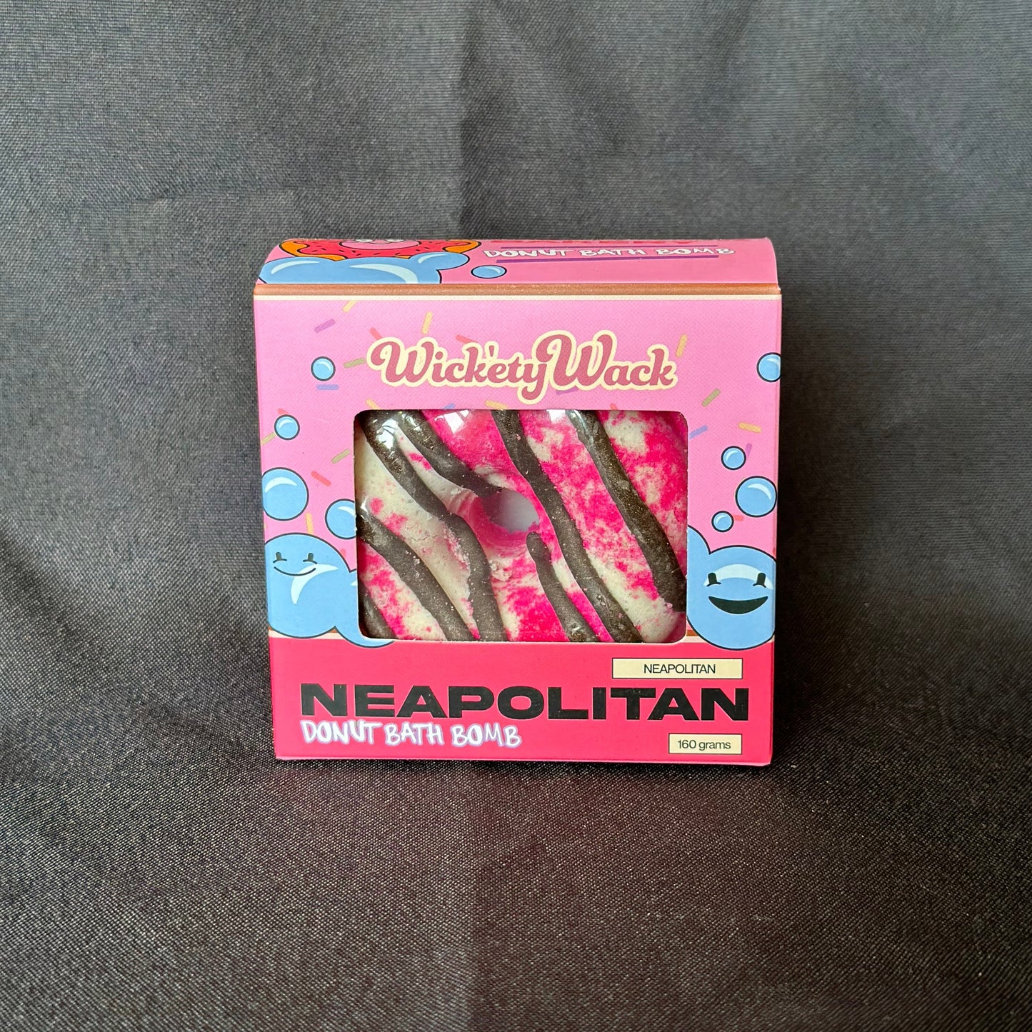 Neapolitan Donut Bath Bomb