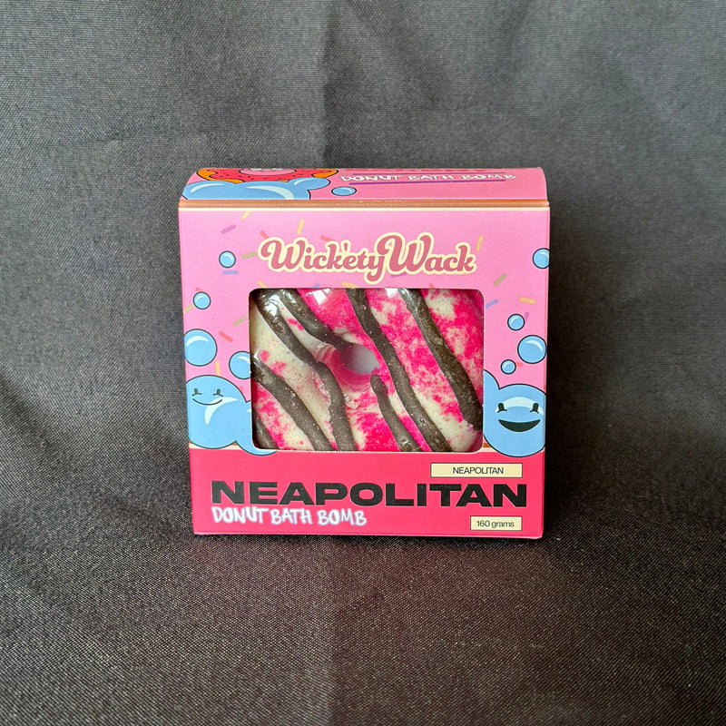 Neapolitan Donut Bath Bomb