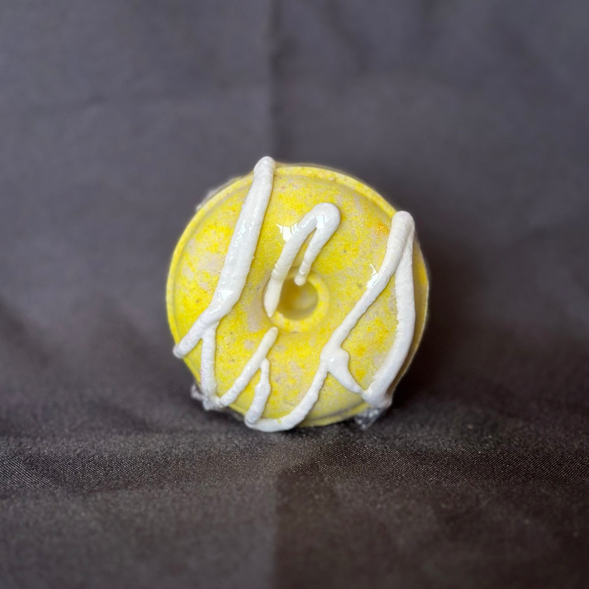 Lemon Meringue Donut Bath Bomb