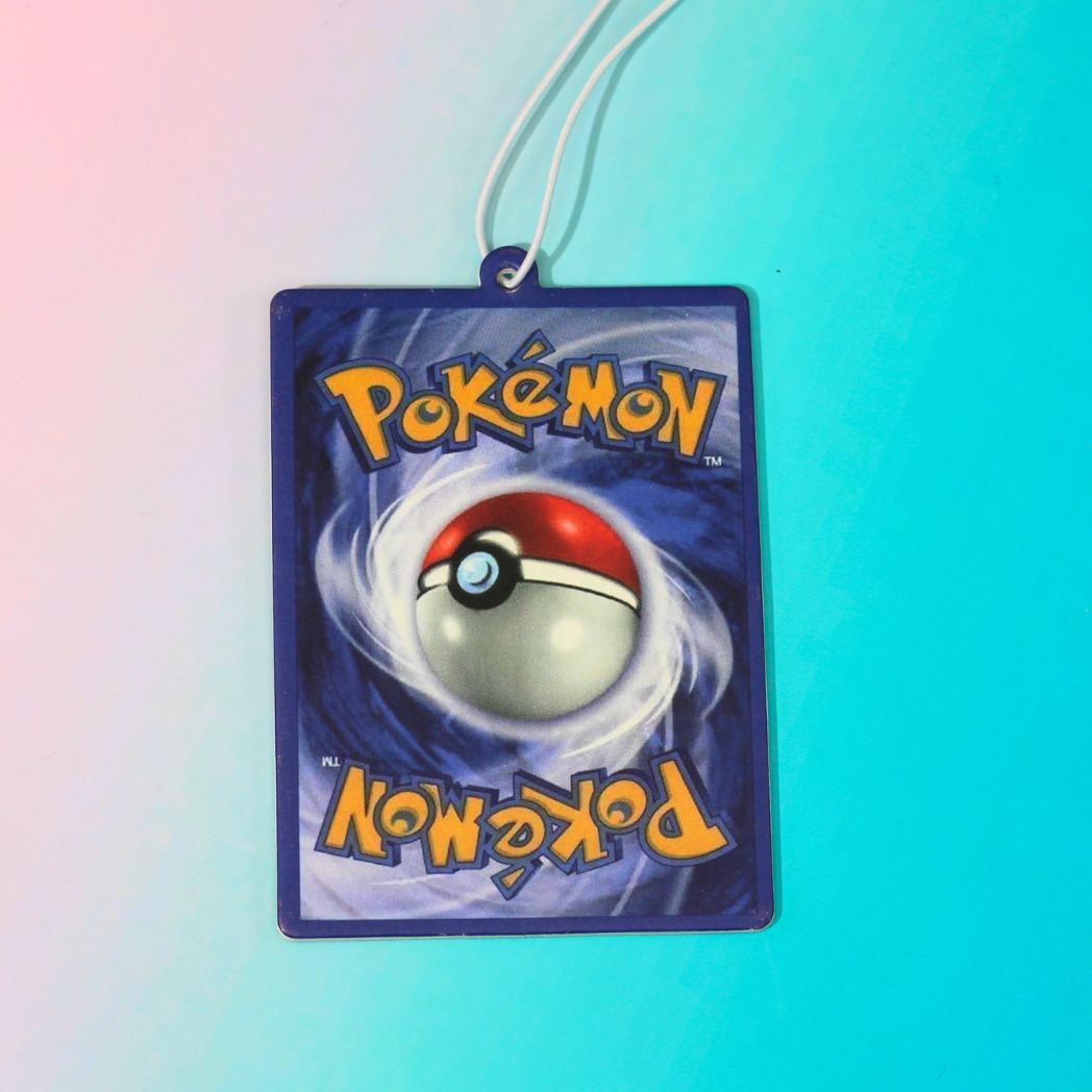 Pokemon Trading Card Style Air Freshener