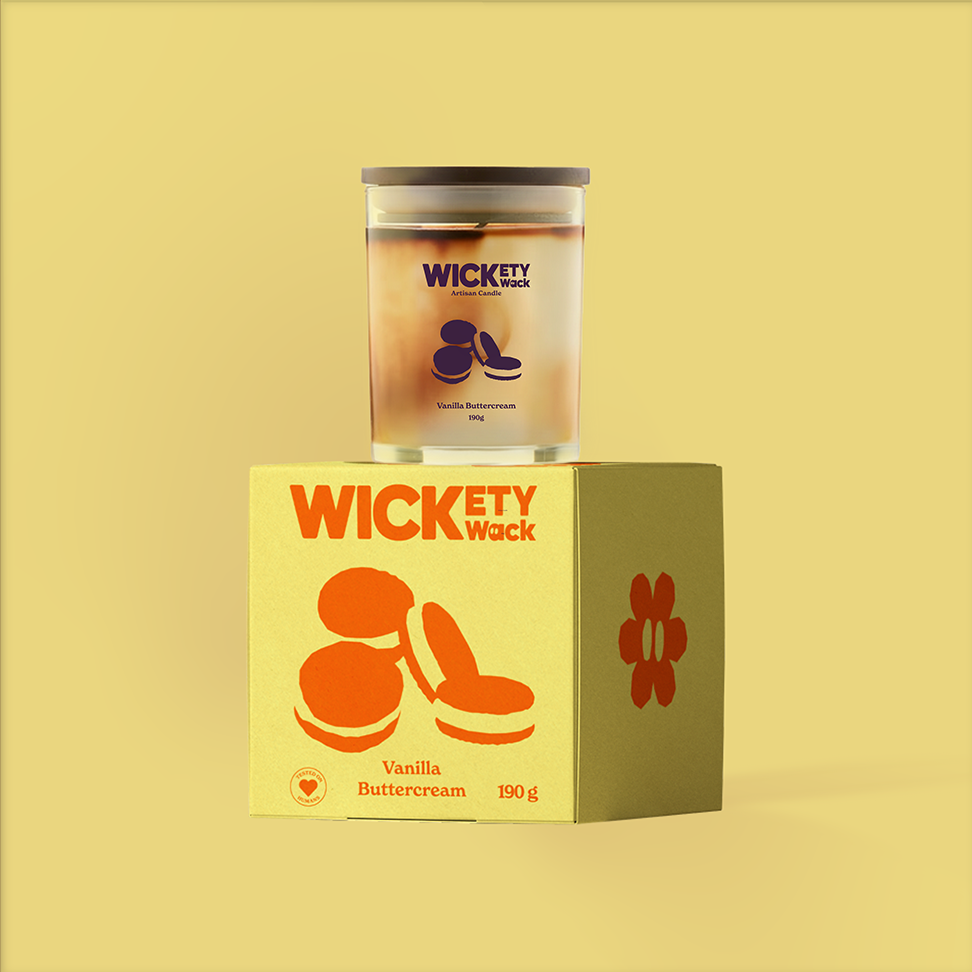 Vanilla Buttercream Candle (190g)