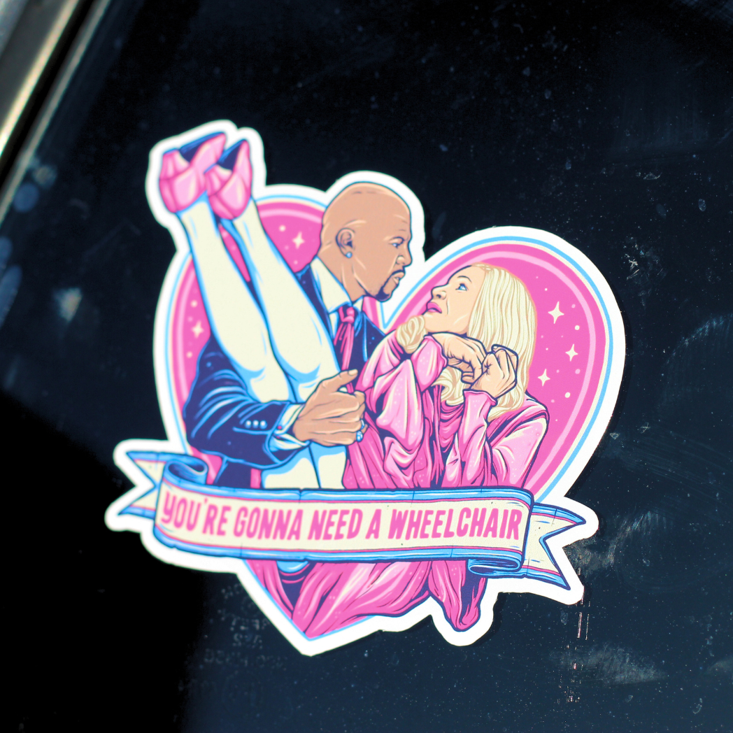 White Chicks Waterproof Vinyl Sticker