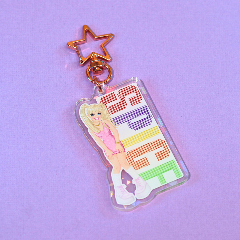 Spice Girls Holographic Key Ring