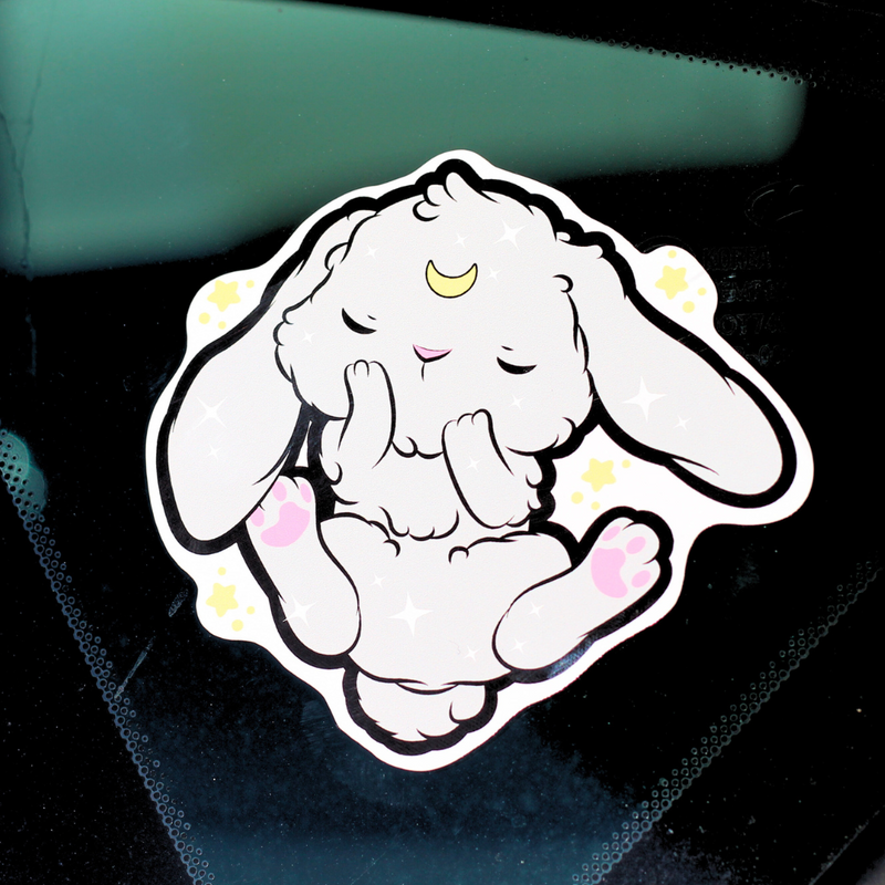 Celestial Bunny Sticker