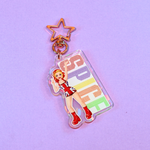 Spice Girls Holographic Key Ring