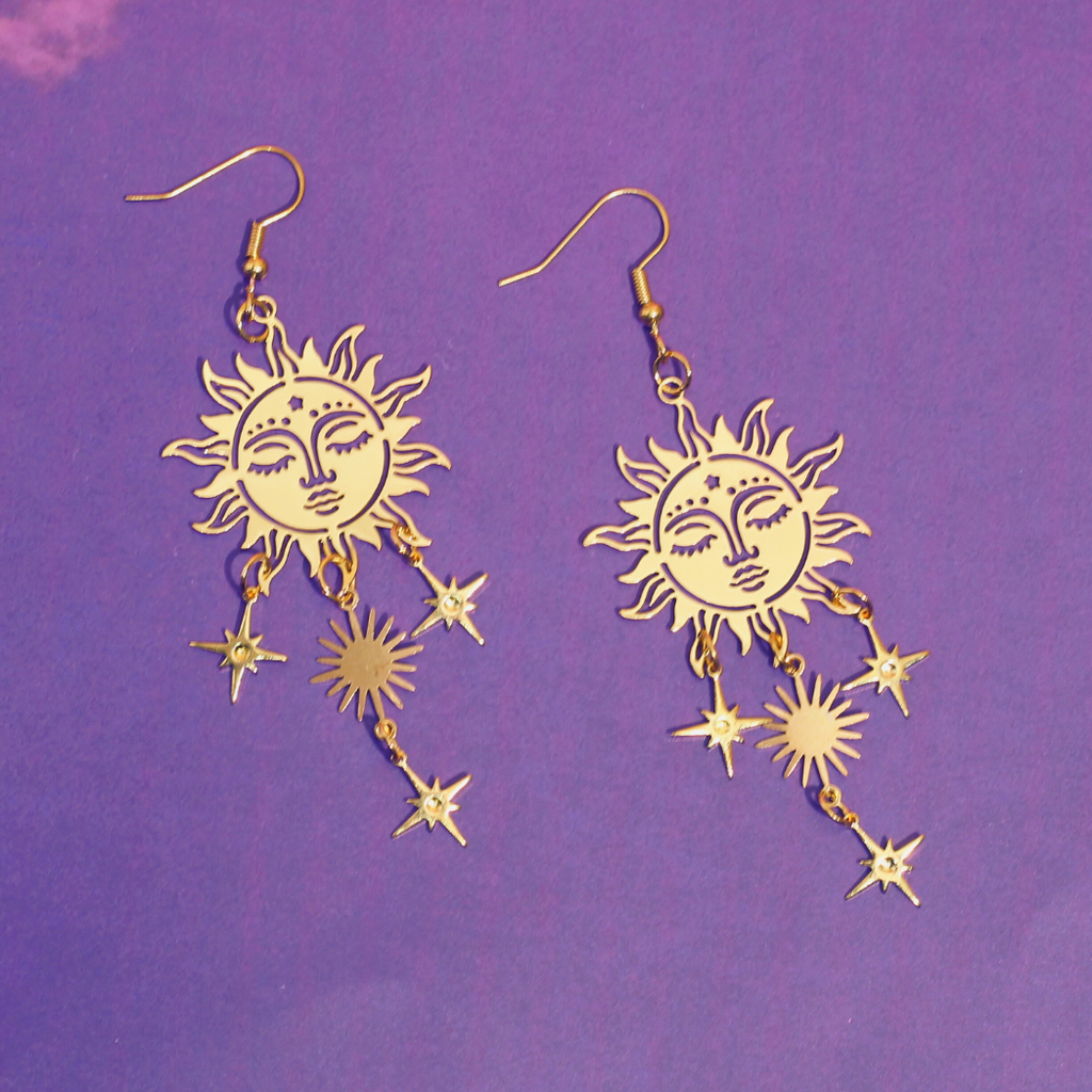 Sun & Stars Earrings