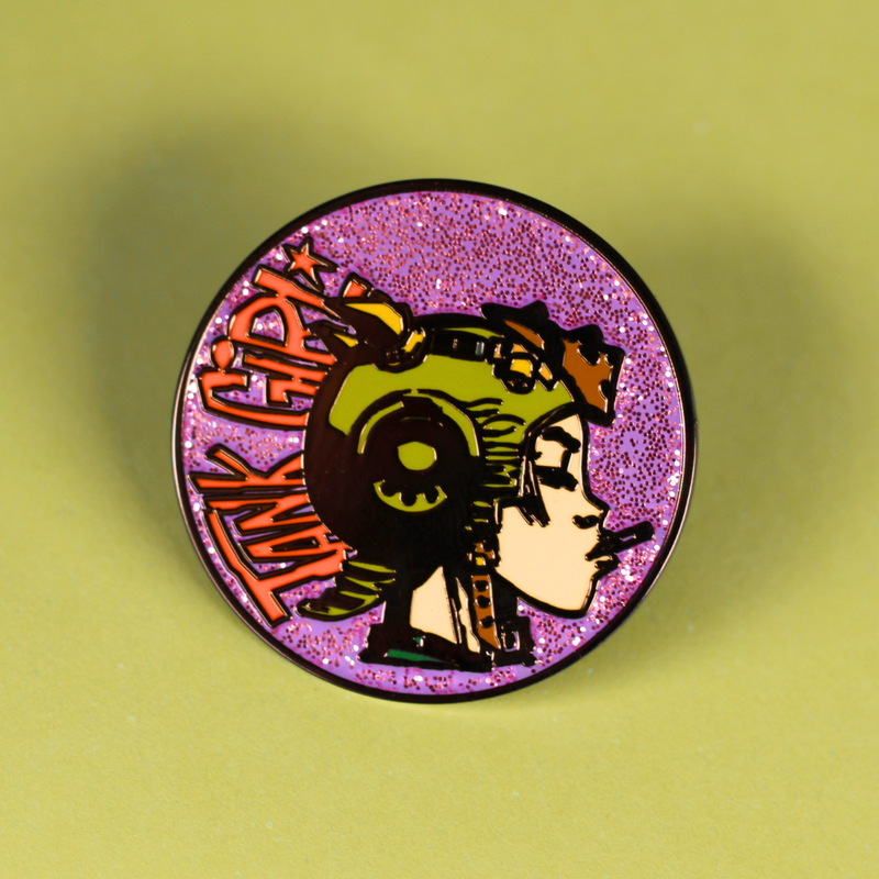 Tank Girl Hard Enamel Pin