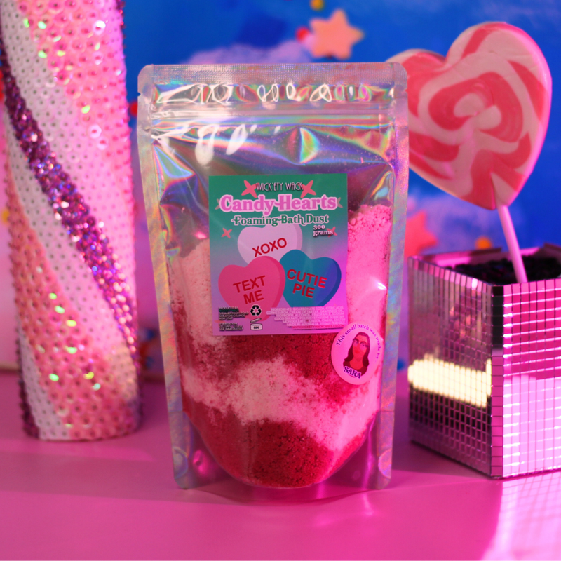 Candy Hearts Bath Dust