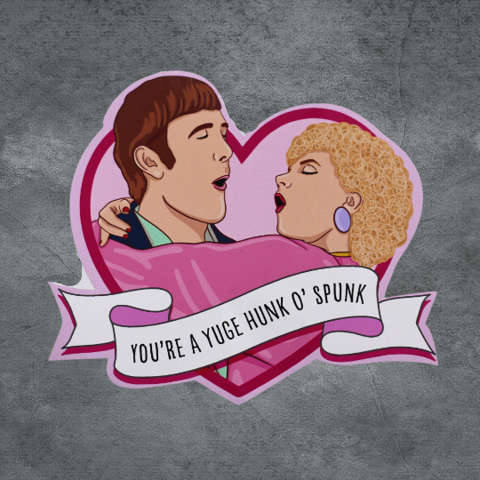 Hunk O' Spunk Sticker