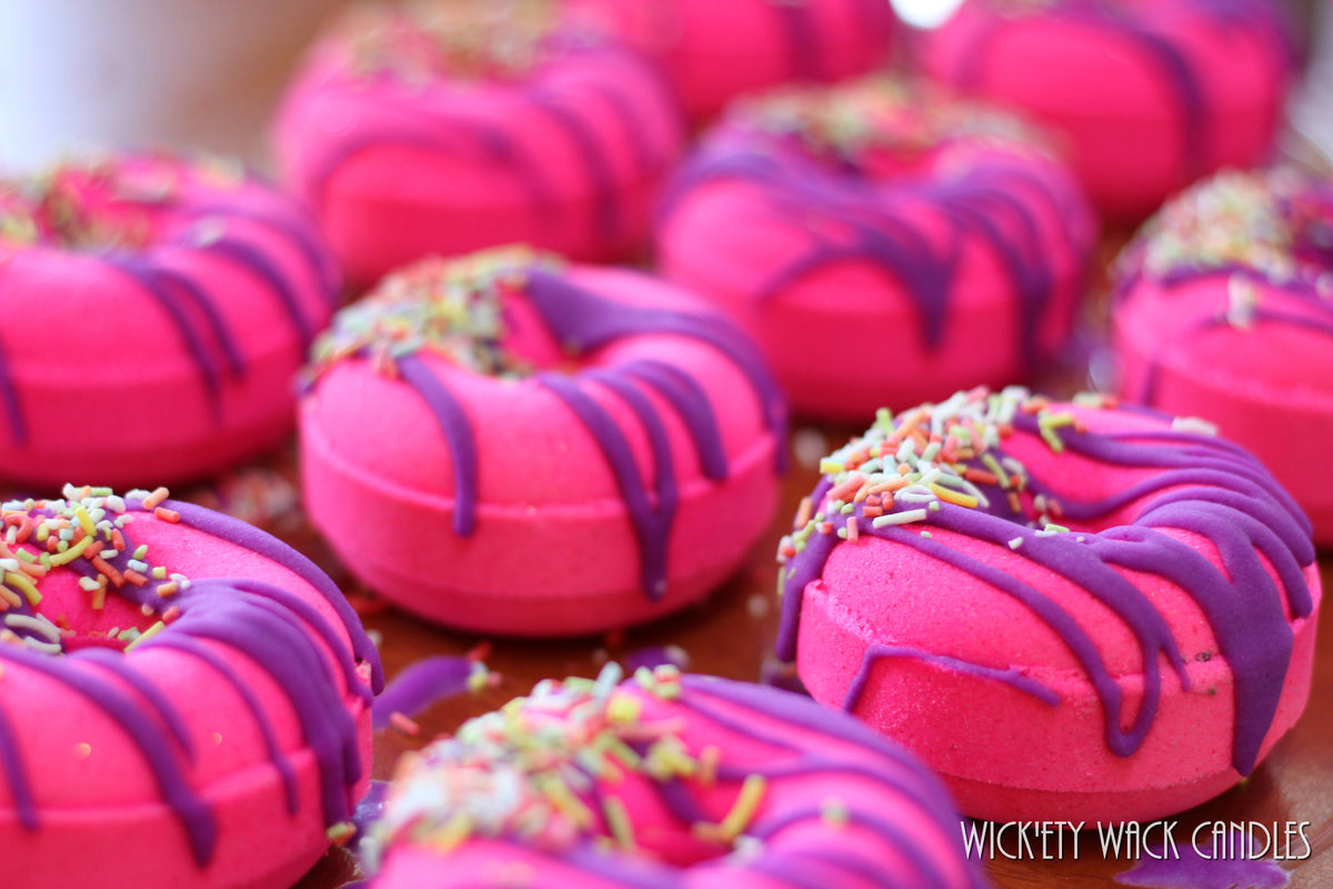 Fairy Floss Donut Bath Bomb