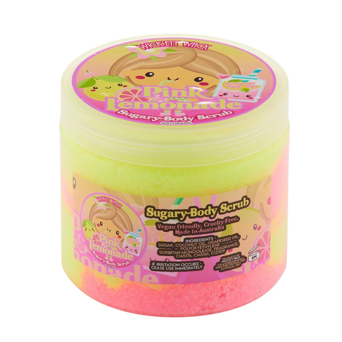 Pink Lemonade Sugar Scrub