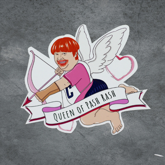 Sharon- Queen Of Pash Rash Sticker