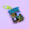 Tank Girl Holographic Keyring
