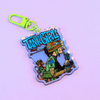 Tank Girl Holographic Keyring