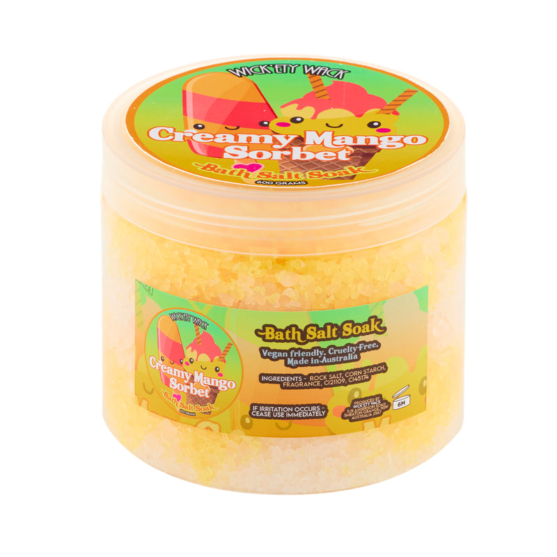 Creamy Mango Sorbet Bath Salt Soak