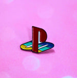 Playstation enamel pin