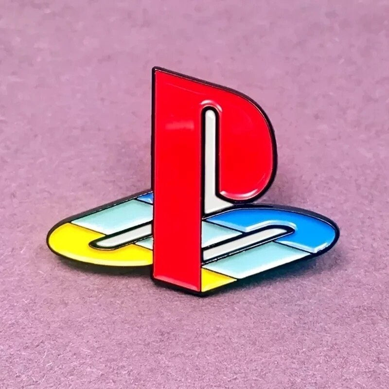 Playstation enamel pin