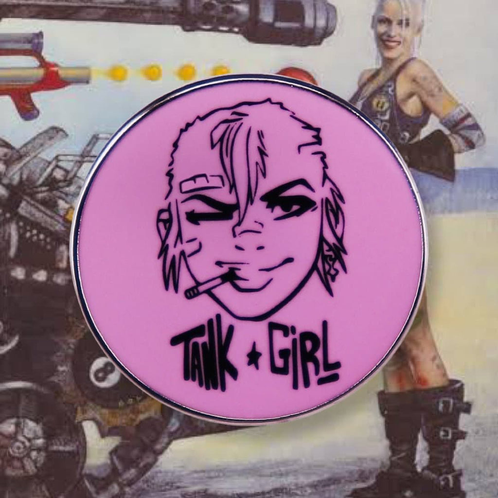 Tank Girl enamel pin