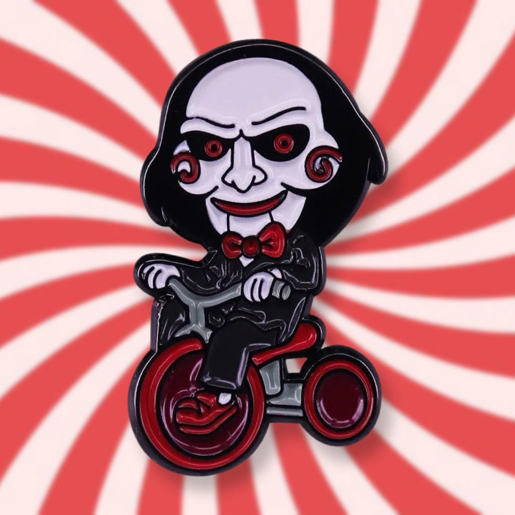 Want to play a game enamel pin