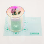 Manifestation Crystal Candle - Protection