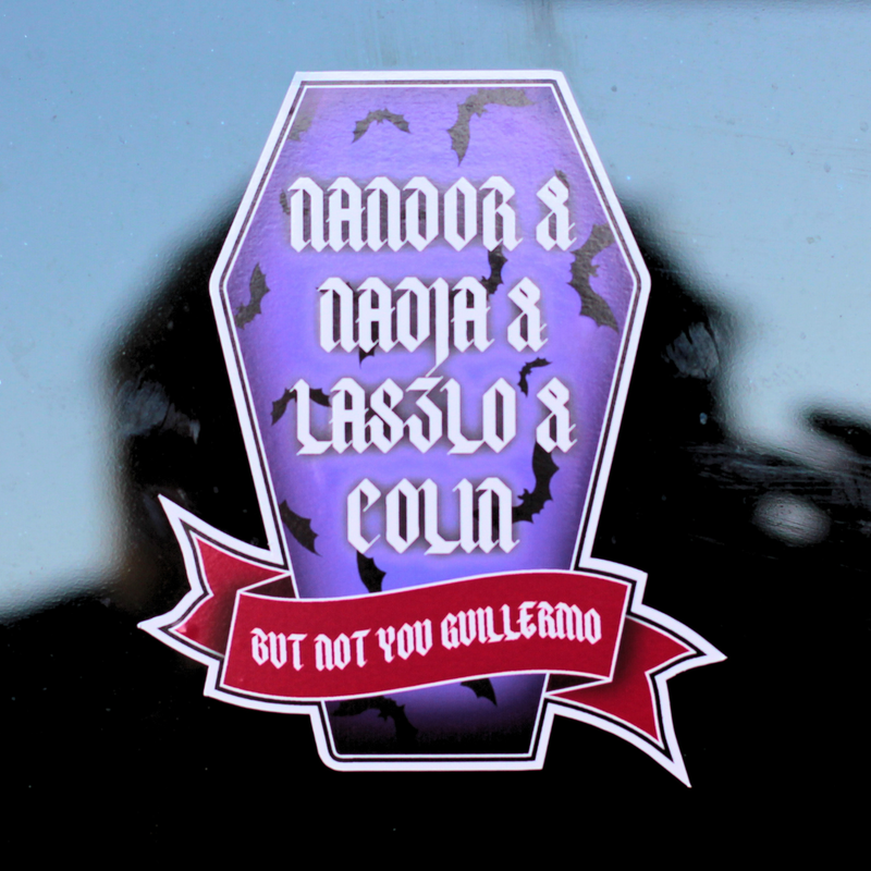 Not You Guillermo Waterproof Vinyl Sticker