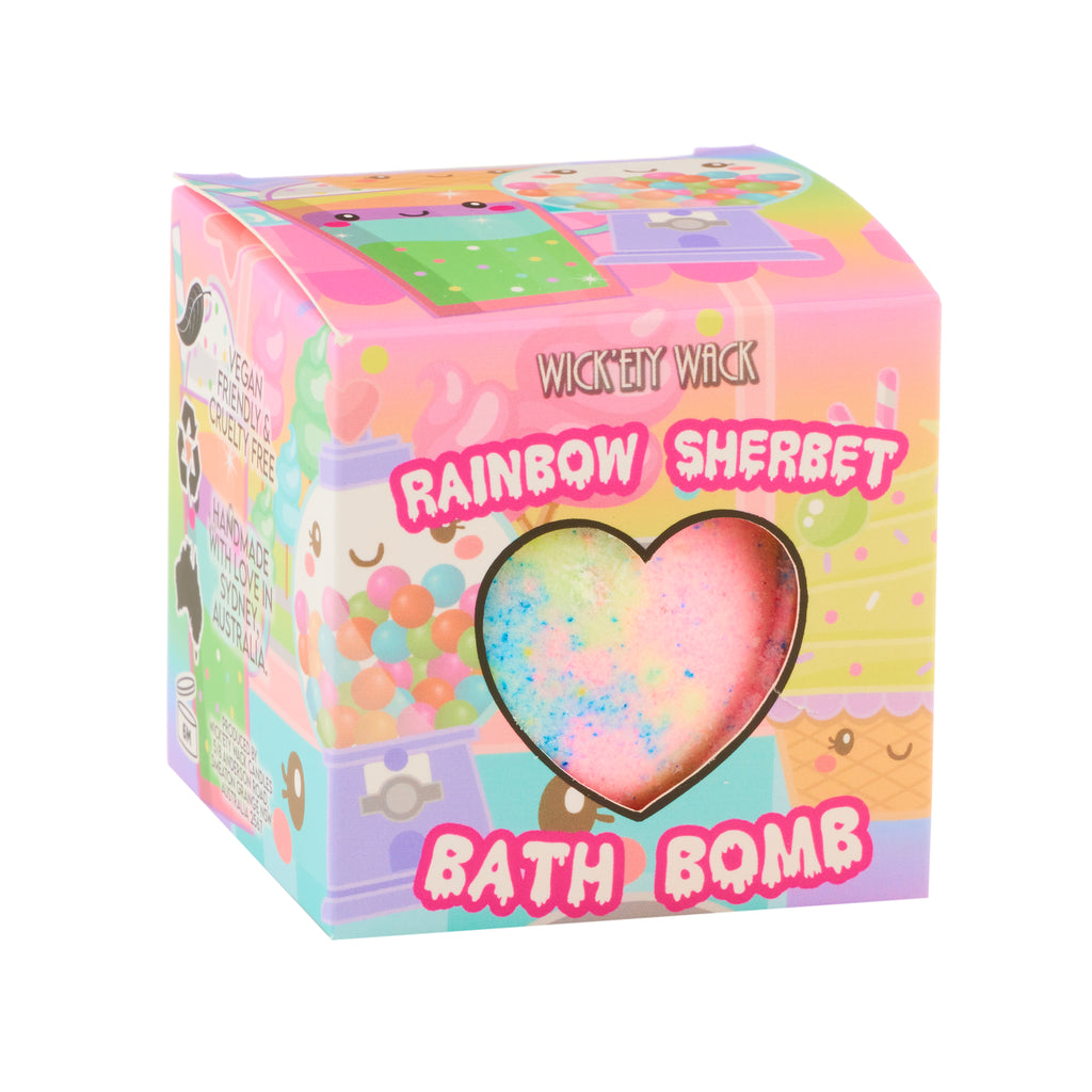 Rainbow Sherbet Bath Bomb