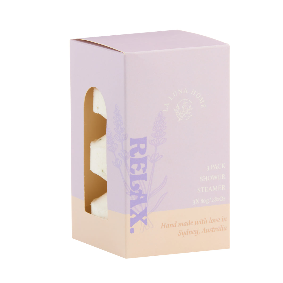 Relax Essential Oil Shower Steamer 3 Pack