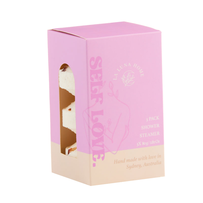 Self Love Essential Oil Shower Steamer 3 Pack