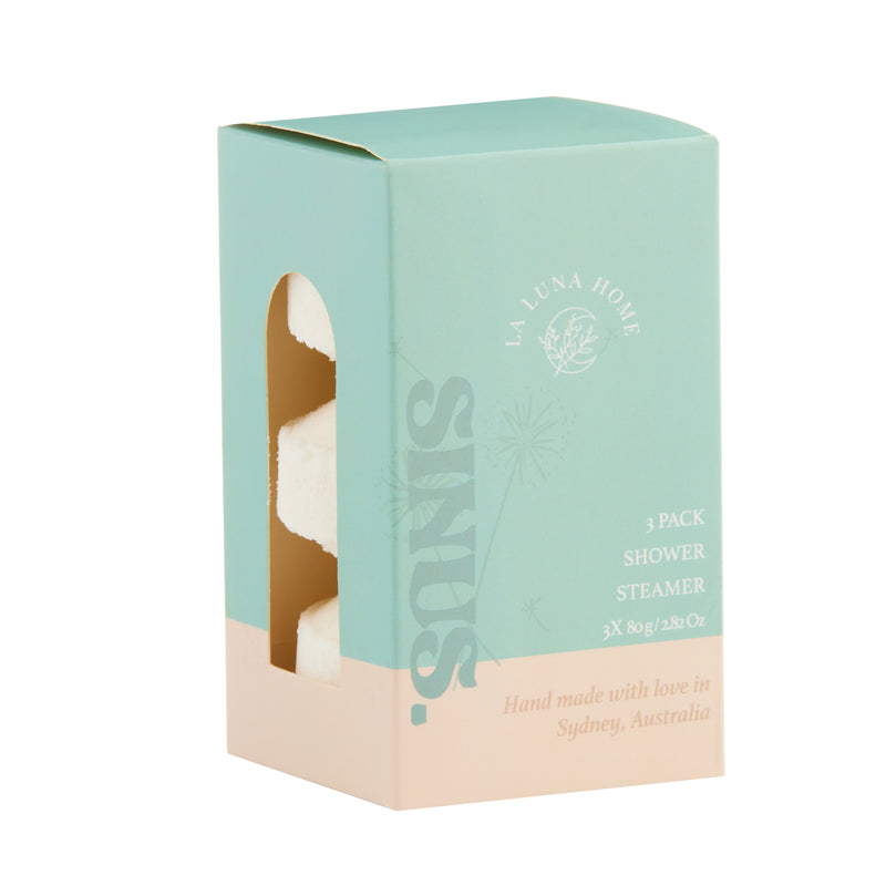 Sinus Relief Essential Oil Shower Steamer 3 Pack